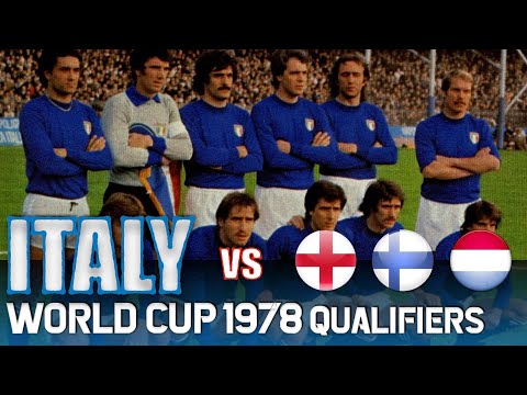 ITALY 🇮🇹 World Cup 1978 Qualification All Matches Highlights | Road to Argentina