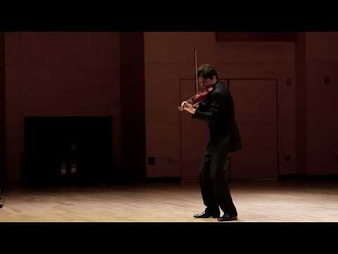 Augustin Hadelich plays Bach E Major Gigue from Partita No. 3