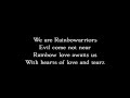 CocoRosie  - Rainbowarriors (Lyrics)