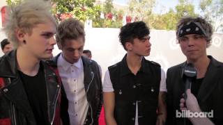 5 Seconds of Summer on the MTV VMAs Red Carpet 2014