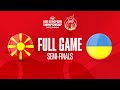 SEMI-FINALS: MKD v Ukraine | Full Basketball Game | FIBA U20 European Championship 2023 - Division B