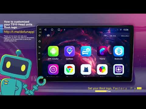 How to customized your TS10 Head units boot logo | 如何设置 TS10的开机Logo设置