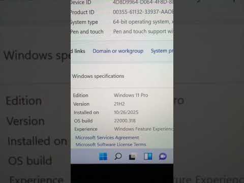 Windows 11 thinks it is on 10? #windows11 #software #update #windows11updates #windowsupdateerror