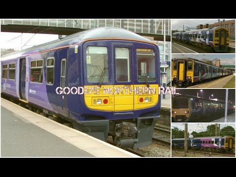 Goodbye Northern Rail 31.3.2016 - views of the former TOC's trains in the North of England
