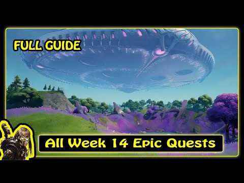 Fortnite All Week 14 Epic Quests Guide By Predator WM
