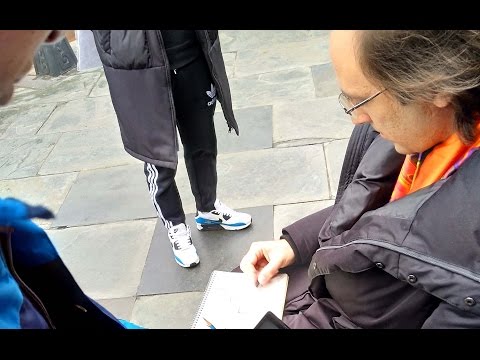 Chengdu Swiss artist Antonio Wehrli at Kuangzhai Xiangzi