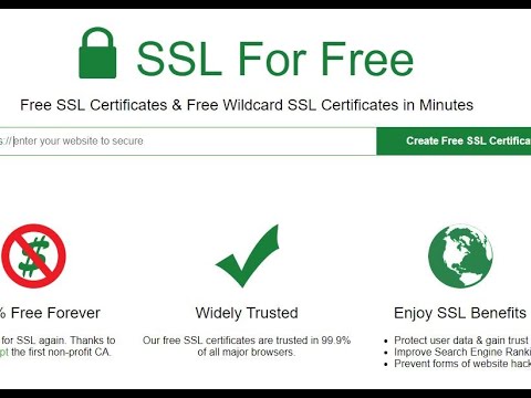 Kostenloses SSL-Zertifikat