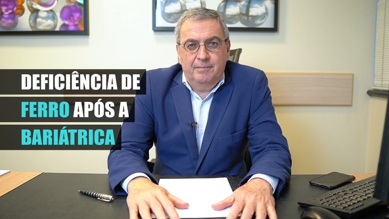 A deficiência de ferro após a bariátrica