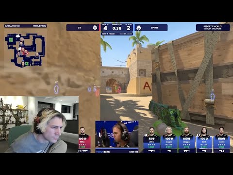 xQc Shocked By Donk's INSANE Deagle 4K