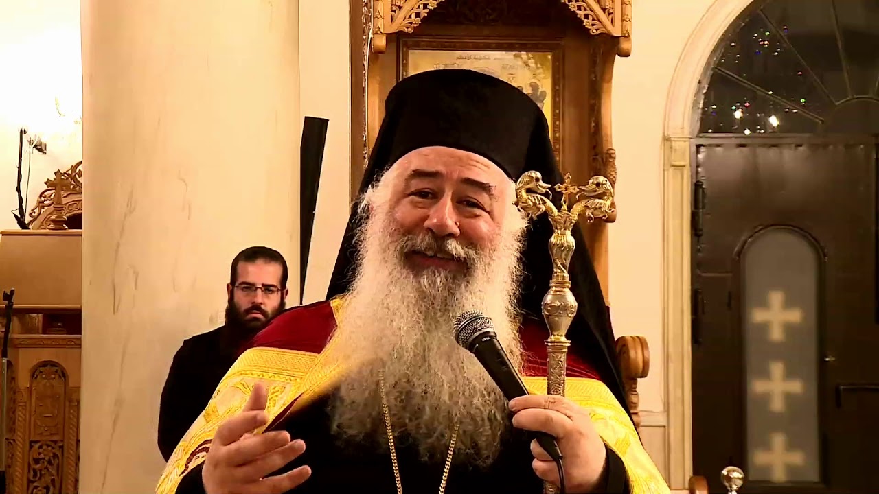 كلمة سيادة المطران خريستوفوروس بمناسبة عيد الصعود الالهي