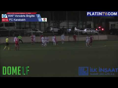 29.03.17 WAF Vorwärts Brigittenau - FC Karabakh - Highlight  (2. Halbzeit / 58:13) am 29.03.2017 20: