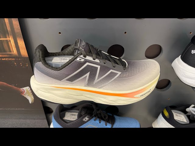Vídeo relacionado con New Balance Fresh Foam X 860 V14 para Mujer, Negro/Phantom/Angora, 10 X-Wide