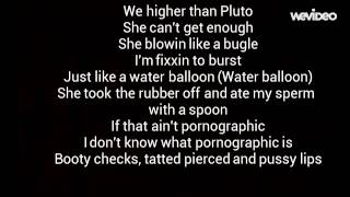 Pornographic lyrics