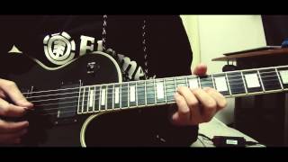 In Flames "With Eyes Wide Open" Guitar Cover By Saina