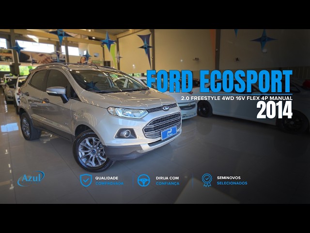 Vídeo FORD ECOSPORT 2.0 FREESTYLE 4WD 16V FLEX 4P MANUAL