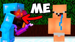 JOINING A 9 YEAR OLDS Minecraft SMP...