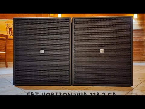 Пример использования сабвуфера FBT VHA 118.2SA