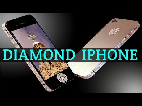 iPHONE 4 DIAMOND ROSE  | MOBILE PHONE | EXPENSIVE PHONE | 2017 Video