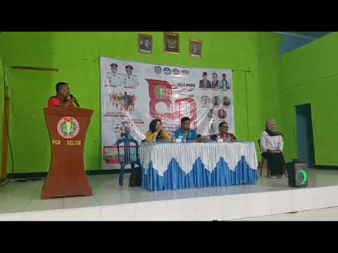 Dalam Memeriahkan HUT PGRI ke 80, PGRI Seluma Gelar Turnamen