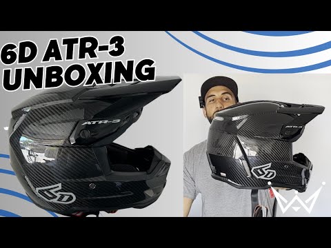 6D ATR-3 Unboxing - Best Motocross Helmet