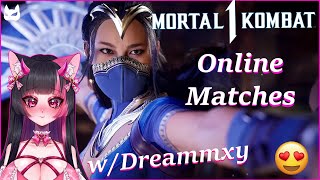 Kitana Online Matches! This game is so beautiful! - Mortal Kombat 1 Online Stress Test