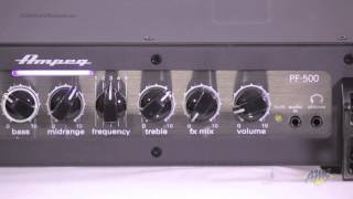 Video thumbnail for Ampeg PF500 Portaflex Bass Guitar Amplifier Head - Ampeg PF500 by American Musical Supply