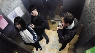 If You Are a Witness of Elevator Harassment...... (Social Experiment) video