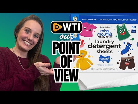 Miss Mouth's Messy Eater Laundry Detergent Sheets - WTI product video review