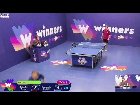 WINners CUP table 2  06.12  Gubenko Artem - Kuzmenko Dmitrii  09:00