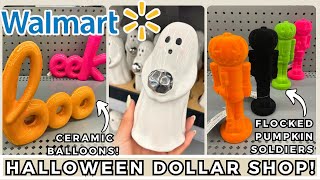 NEW 🎃 WALMART DOLLAR SHOP HALLOWEEN 2024 | BETTER THAN TARGET DOLLAR SPOT | SHOP WITH ME VLOG