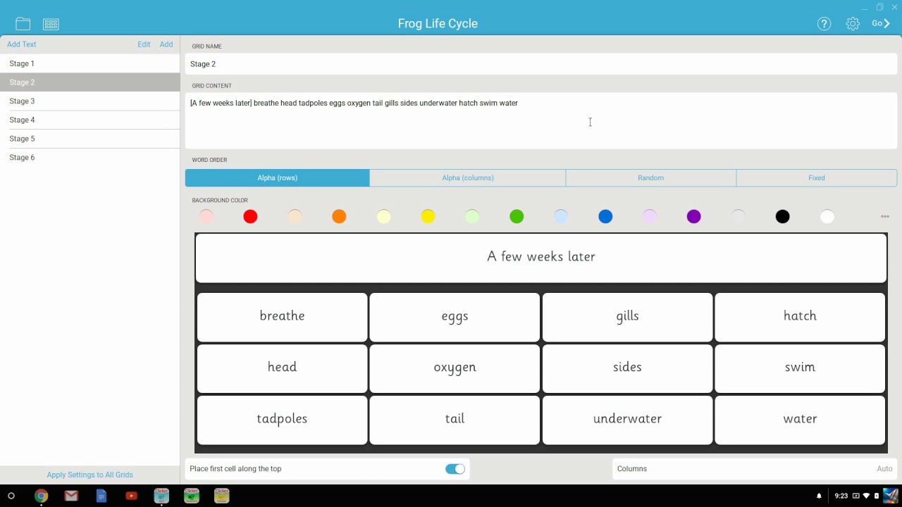 Clicker Docs for Chromebook