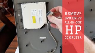 Replacing the CD/DVD Drive for HP Pavilion All-in-One PC