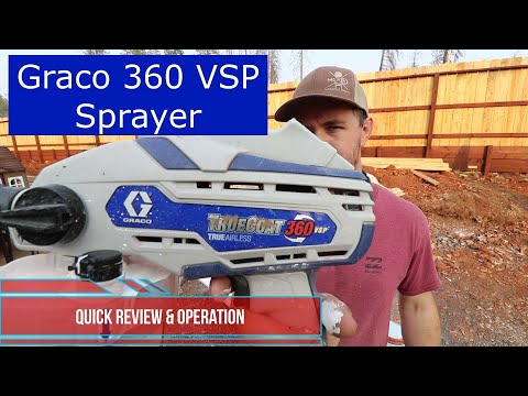 How to Use Graco VSP 360 - Quick Review and Operation