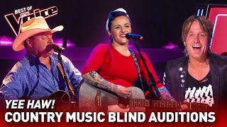 COUNTRY MUSIC Blind Auditions on The Voice Worldwide 🤠 | Top 10