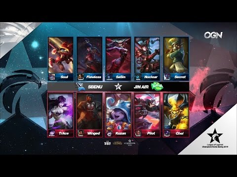 JAG vs SSB Game 2 Highlights - JIN AIR GREENWINGS vs SBENU SONICBOOM - LCK Week 3 - SPRING 2016