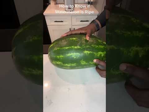 How to Know if Watermelon is Ripe. 5 things to look for. #watermelon #health #healthylifestyle #food