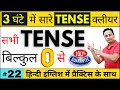 सभी 12 Tense आसानी से सीखो Learn All Tenses In Hindi All Tenses In Engli