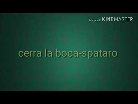 CERRA LA BOCA-letra