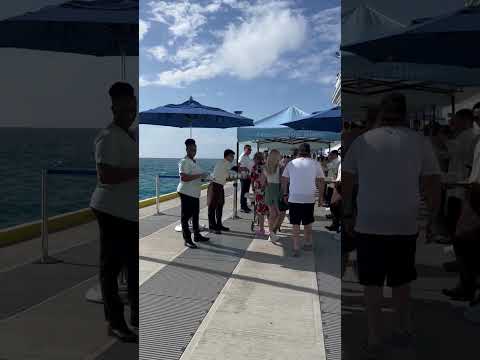 Thumbnail for Returning to the Norwegian Bliss after a fun day in Bimini Grand Bahamas.​ @CruiseGetawayguy