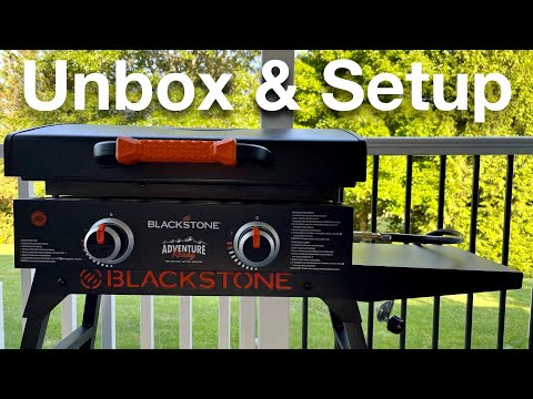 Blackstone 22” Adventure Ready Griddle - Unbox & Setup