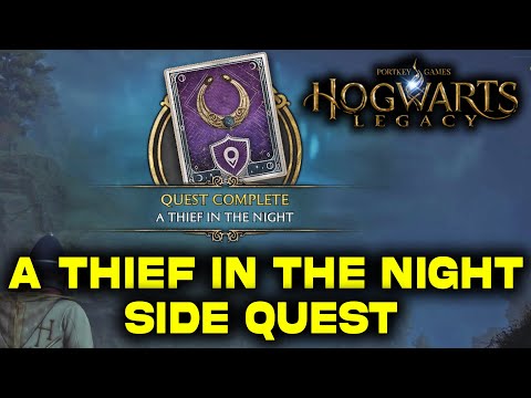 A Thief in the Night Side Quest | Follow the Trail of Coins & Capture the Thief | Hogwarts Legacy