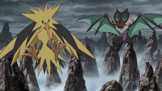 Ash vs Zapdos |Noibat evolving to Noivern| [AMV]