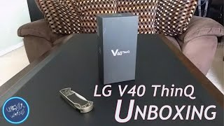 Unboxing LG V40 ThinQ!