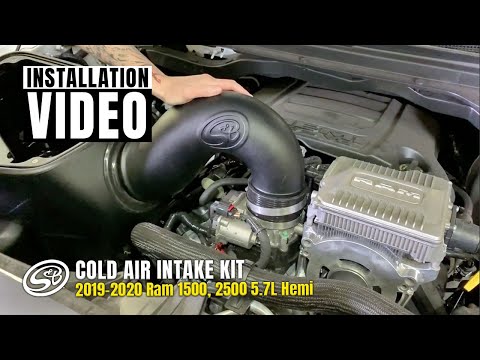 S&B Cold Air Intake For 2019-2024 Ram 1500, 2500 5.7L Hemi (New Body Style)