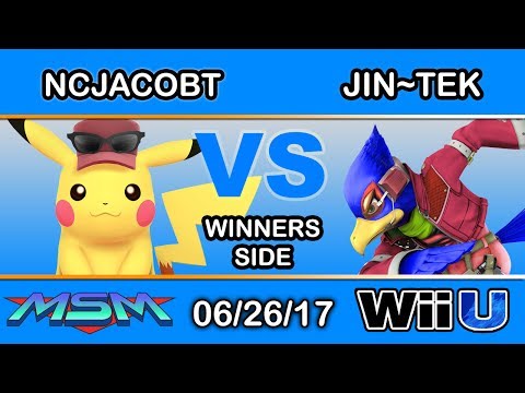 MSM 102 - NCJacobT (Pikachu) Vs. Jin~Tek (Falco) Winners Side