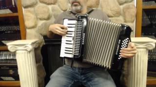 Video thumbnail for 2405 - Black Hohner Student IVM Piano Accordion 26 32 MM $695 by Liberty Bellows