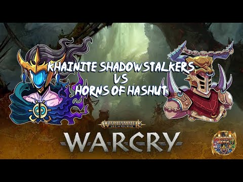 Age of Sigmar Warcry Battle Report: Khainite Shadowstalkers vs Horns of Hashut