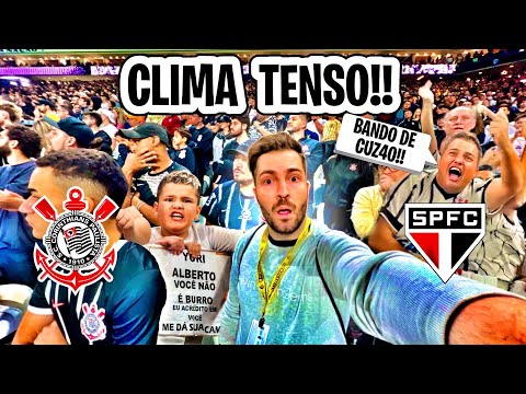 TRISTEZA E REVOLTA DA TORCIDA DO CORINTHIANS EM ITAQUERA/ Corinthians 1 x 2 São Paulo