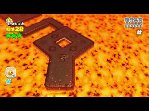 Super Mario 3D World 8-7 Speedrun - Time: 86