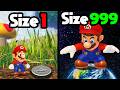 Mario Odyssey But Every Moon Makes Mario BIGGER
